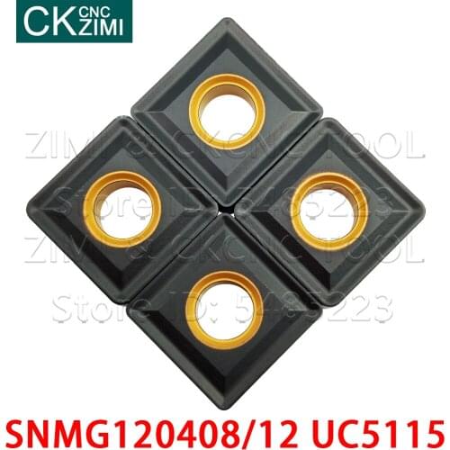 SNMG120408 UC5115 SNMG120412 UC5115 Carbide Inserts External Turning Tool SNMG CNC Cutting Tool Lathe Cutter Tools for cast Iron