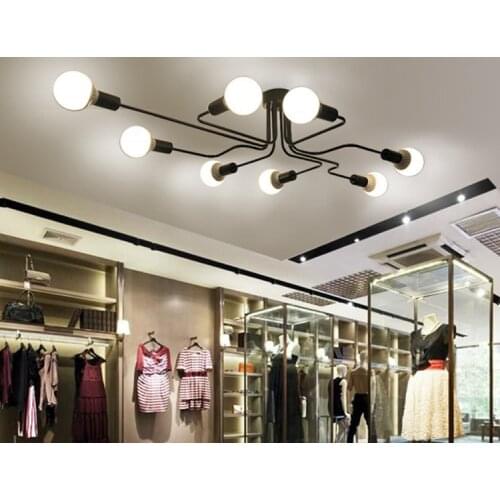 Led Plafon Lamp Modern Ceiling Lights 8Head 6Head 4Head Living Room Bedroom Ceiling Lamp Clothing Store Home Lighting Fixture
