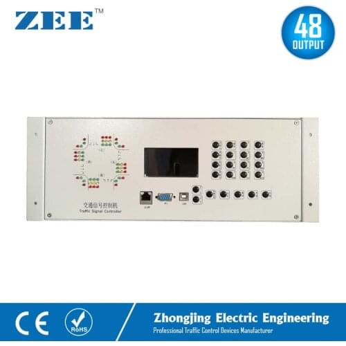 48 OUTPUTS 36 OUTPUTS LED Traffic Controller 220V Electricity Traffic Light Controller RS485 RS232 Connected Lan Network