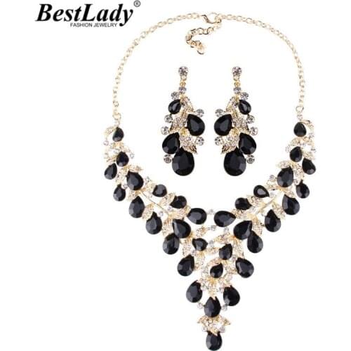 Best Lady Sexy Fashion Jewelry Charm Luxury Multicolor Class Beads Pendant Collar Chokers Maxi Statement Long Necklace Wholesale