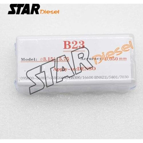 Star Diesel B23 Washer Shims 100PCS Common Rail Injection Repair Replacement Parts Size 1.50-1.95MM