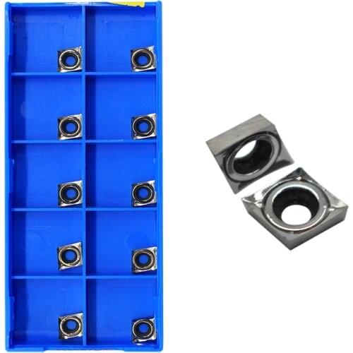 10PCS CCGT060202 CCGT 060202 AK H01 Aluminum Cutter Blade Insert Cutting Tool Turning Tool CNC Tools Alloy Wood