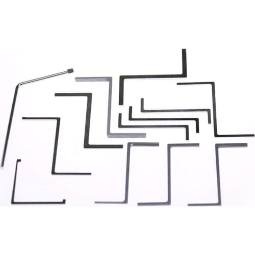 13 Pieces HUK Locksmith Lock Tension Wrench Tool Professional Locksmith Tool Set