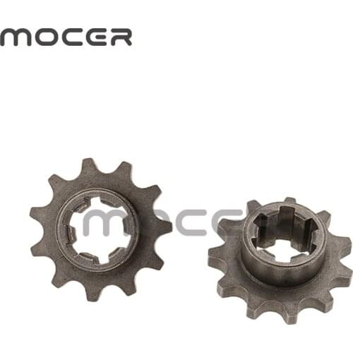 2pcs 11 Tooth Front Chain Sprocket 47cc 49cc Dirt Pocket Mini Motor Bike ATV