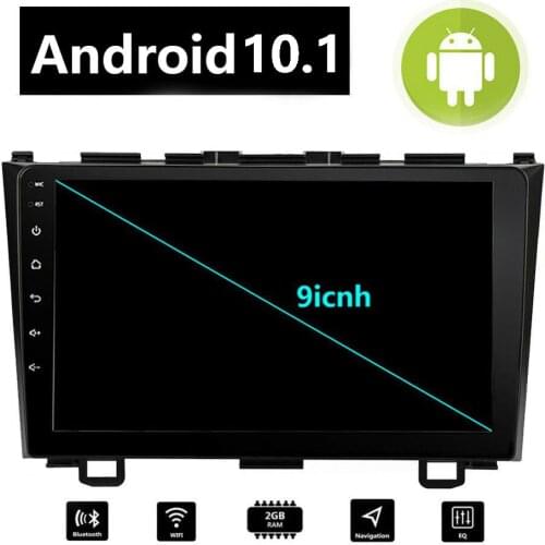 Car Android 9.1 2din Car DVD Multimedia Player for Honda CRV CR-V 2007 2008 2009 2010 2011 Auto Radio WiFi Stereo Navigation