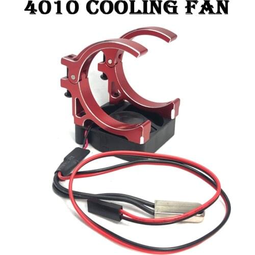 RC Car Motor Heat Sink Cooling Fan with Thermal Receptor for 4268 4274 4082 4092 4068 4076 Brushless Motors 1/8 1/10 Cars