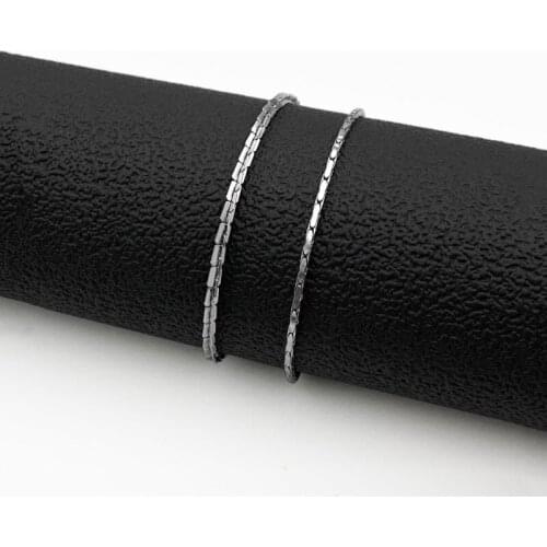 Fashion Titanium Steel Cross Hammer Square Chain Bracelet Jewelry Couple Chain Multilayer Bracelet Jewelry hot sale