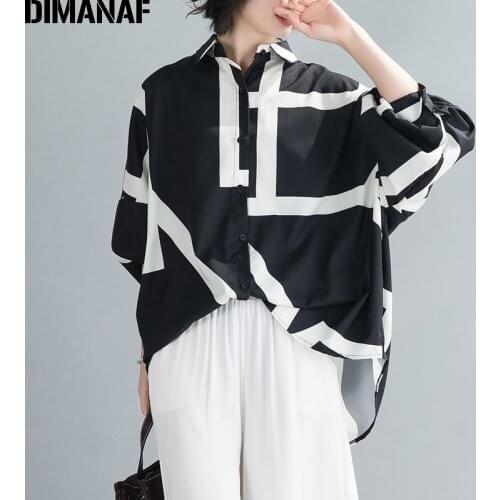 Женские рубашки в полоску DIMANAF China At AliExpress