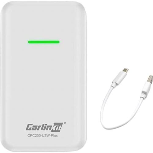 For Carlinkit 2.0 Wireless CarPlay Update Wireless Auto Connect For Car Wired CarPlay to Wireless White
