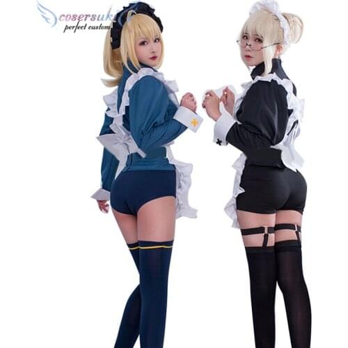 Fate/Grand Order Mysterious Heroine X saber Berserker maid clothes Cosplay Carnaval Costume Halloween Christmas Costume