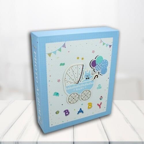 Adorn Baby Party Baby Photo Album 80 Photo Frames boxed