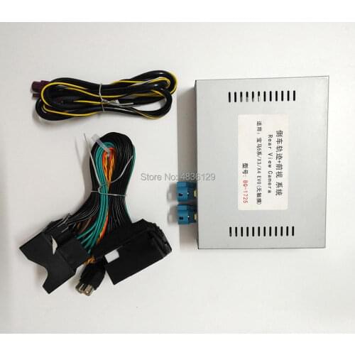 BQ-1725 Rear view camera Interface module for 2018 BMW 6 Pin EVO system with Active Parking Guidelines