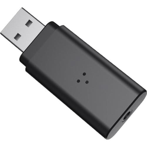 Kebidu USB Bluetooth V5.0 Audio Receiver Adapter Wireless Handsfree Bluetooth Stereo Music Adapter For Speaker For Phone Car