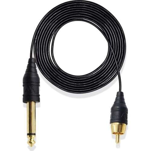 Best Quality Soft Silicone 1.8M Tattoo Clip Cord RCA Connector Cords Pure Copper Enameled Wire for Tattoo Power Supply Machines