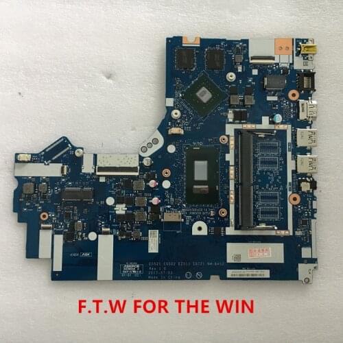 MB 5B20P99233 para Lenovo 320-17IKB Laptop Motherboard RAM 4G CPU I5-8250U NM-B452 100% probado
