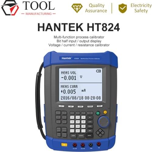 Multifunction Process Calibrator Hantek HT824 Multimeter Voltage/ Current/Resistance Calibrator Five And A Half Signal Source