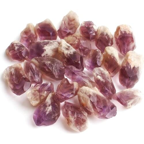 Natural Mini Amethyst Stick Crystal Cluster Point Lemurian Seed Purple Stones Mineral Specimen Home Decor Healing Collection DIY