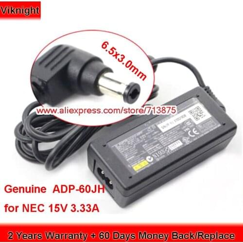 Genuine NEC 15V 3.33A Ac Adapter for LAVIE LIGHT BL100/RA PC-BL100RA PC-BL100SA6W