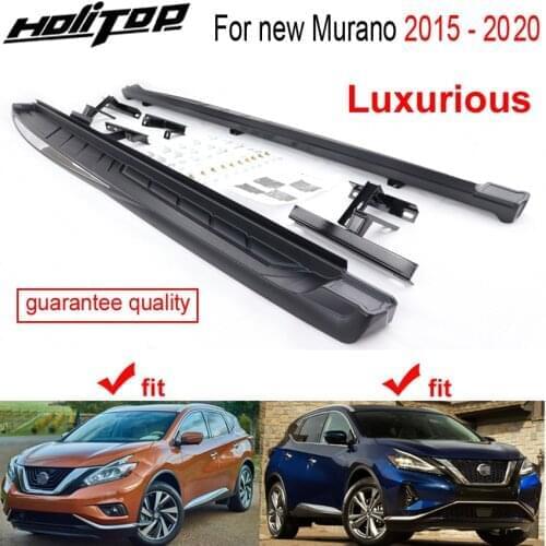 Luxurious running board nerf bar side step bar For Nissan Murano 2015 2016 2017 2018 2019 2020,free shipping to Asia, promotion