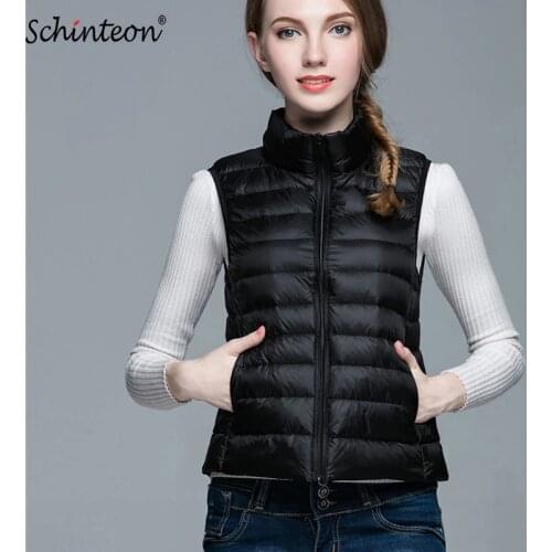 Женские осенние жилеты Schinteon China At AliExpress