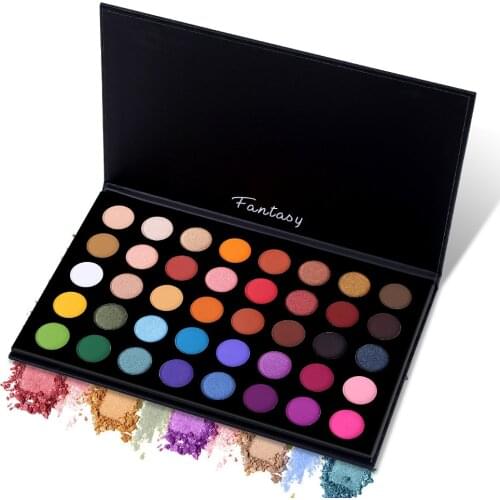 James Charles39 Color Murphy Eye Shadow Gleam Pink Earthly Eye Shadow Tray