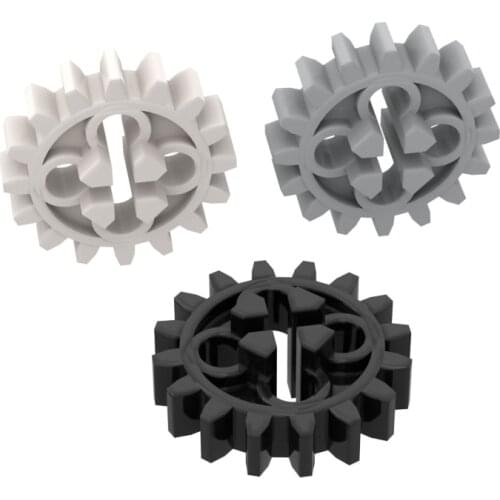 BuildMOC 4019 16-tooth gear ldd4019 (disabled = M0584) For Building Blocks Parts DIY Construction Cr