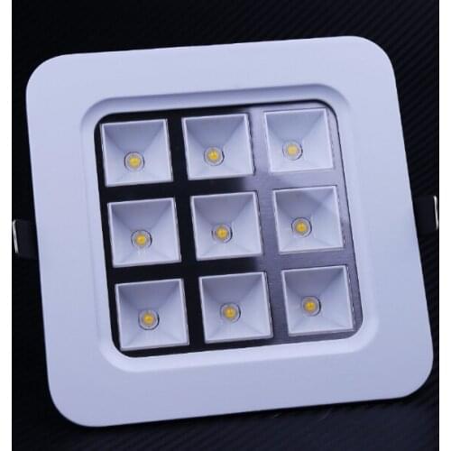 2015 New Led Panel Light 4W 9W 16W 25W 85-265V 110V/220V Grille Lights Downlight Led Ceiling Lamp Recessed Grid Lighting