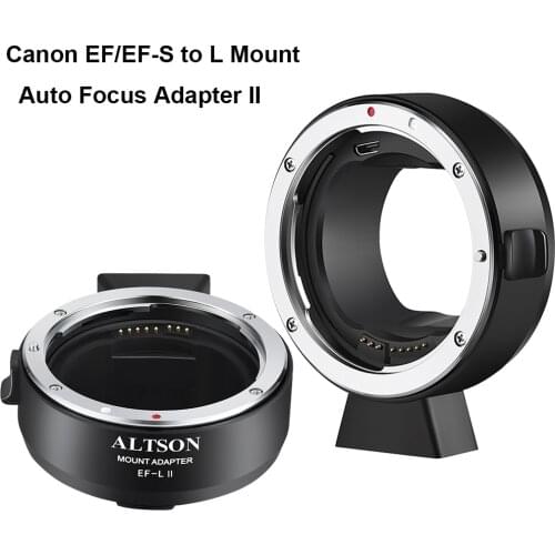 EF-L II Auto Focus EF to L Mount Lens Adapter for Canon EF/EF-S Lens to L Mount Cameras Panasonic S1/S1R/S1H/S5