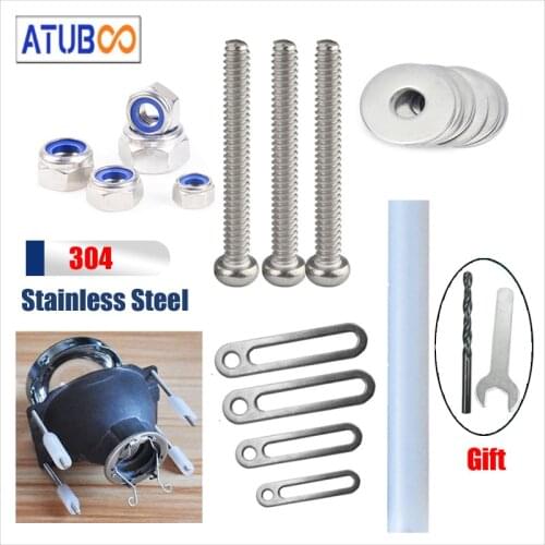 Headlight Retrofit Tool For Hella 3R G5/Koito Q5 Bi-xenon Projector Lens Screw Nut Suit Kits Connecting Plate Silicone Tube