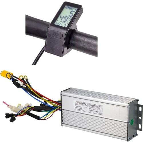 Ebike controller 1000w work with KT LCD4 LCD5 display KT controller 36V 48V have 12 Mosfet for electric bike motor 750w 500W