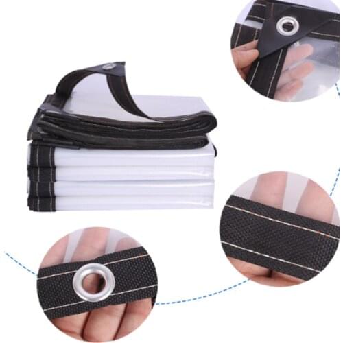 Rainproof AccessoriesFilm Transparent Rainproof Cloth Tarpaulin Garden Balcony Greenhouse Plant Keep Warm Waterproof Cloth