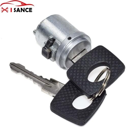 Ignition Lock Tumbler Cylinder AND Key FOR Mercedes Benz w126 w123 560sl 420sel 300td 1977-1989