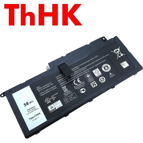 Genuine Original F7HVR Laptop Battery For Dell Inspiron 14 5447 7000 7437 Inspiron 15 5547 7537 7548 15R 5545 Inspiron 17 7437