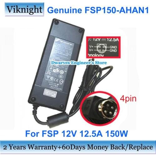 Genuine FSP150-AHB AHAN1 FSP150-AHAN1 12V 12.5A 150W AC Adapter Power Supply For FSP V55 V35 V55V3 Charger Power laptop Adapter