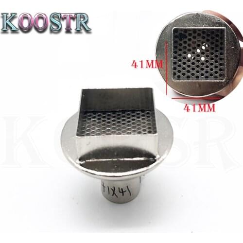 41mm*41mm 1pcs 850/852 BGA Nozzle SMD Hot Air Gun Station Dedicated 850 Hot air Desoldering Station Hot air Tsui