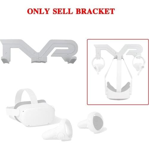 VR Accessories For Oculus Quest 2 VR Headset Stand Wall HTC Rift-S Holder Controller Vr Mount For Oculus Vive Hook Playstat U1T6