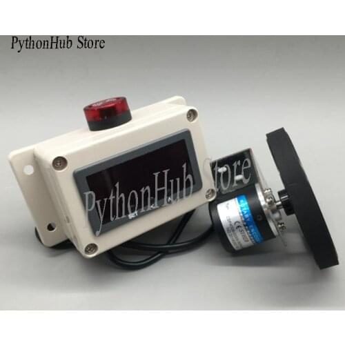 Meter Counter High-precision Roller Electronic Digital Edge Banding Machine Counting Meter Length Control Code Table Encoder