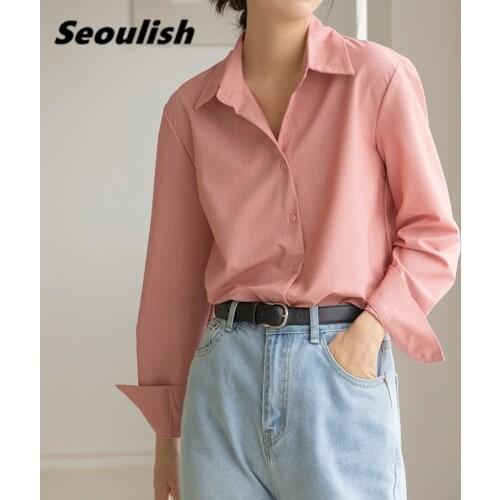 Seoulish Pink Blouses