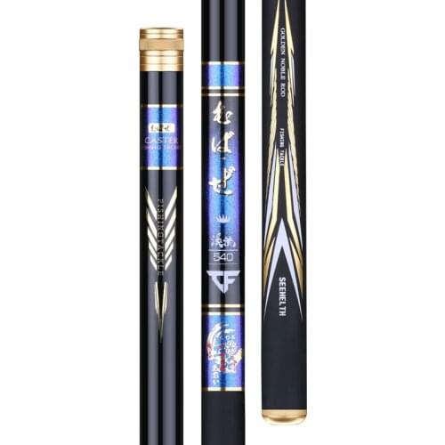 3.6m-10m Stream Peche De Pesca Short Section Fishing Rod Hand Pole Ultra Light Super Hard Super Fine 28 Tone Carbon Fishing Olta