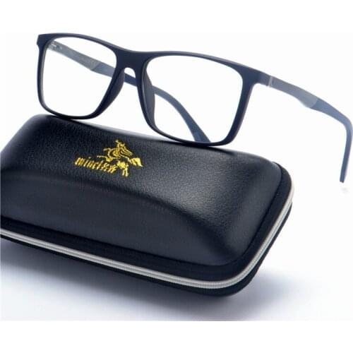 High Quality Retro Square Eye Glasses Frames For Men Eye Frames Acetate Optical Frames men Brand Designer Clear Lens Glass NX