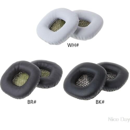 1Pair Replacement Leather Sponge Ear Pads Earmuffs Cushion Protector for Marshall Major I II Headphone Headsets Ju23 20 Dropship