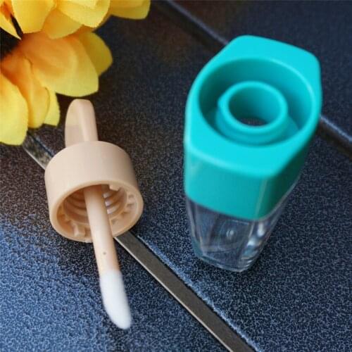 10/30/50pcs Green Lip Gloss Bottle Lip Glaze Tube Empty Pink Ice Cream Lipgloss Tube Packaging Material Makeup DIY Lip Glaze