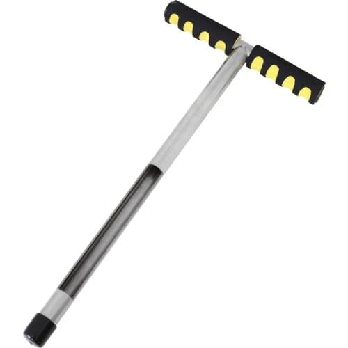 20 Inch Soil Sampler Probe, Stainless Steel T-Style Handle Soil Test Kits Satisfying the Sampling Depth