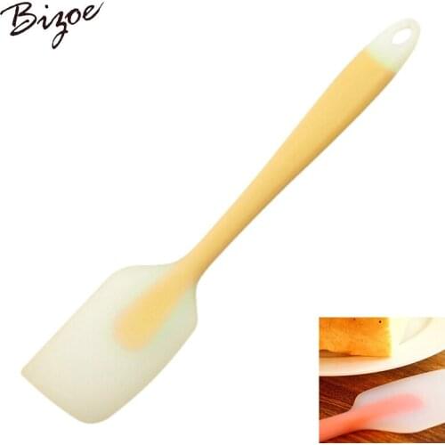 4pcs Large FDA Silicone Pastry Spatula Cake Cream Butter 21cm Silicon Spatula 6 Colors