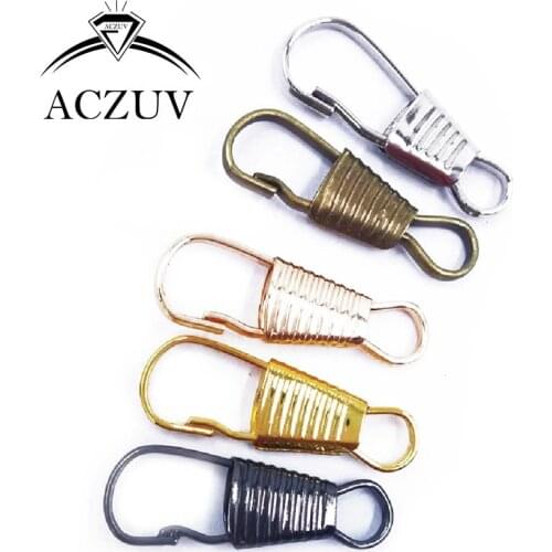 500PCS 25mm Swivel Lobster Clasps Snap Hooks for Keychains Jewelry Necklaces Purse Chain Making Bag Clothing Accessories