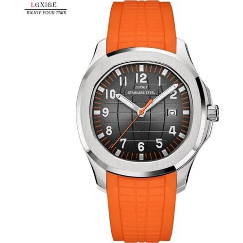 LGXIGE watch wrist watch men luxury brand set quartz 50m Waterproof men watch Luminous Sport military Watch relogio masculino