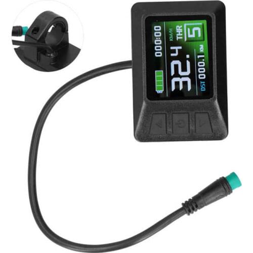 Battery Indicator Instrument Show Cycling Parameters Electric Bicycle Display for KunTeng Controller for Electric Bicycle
