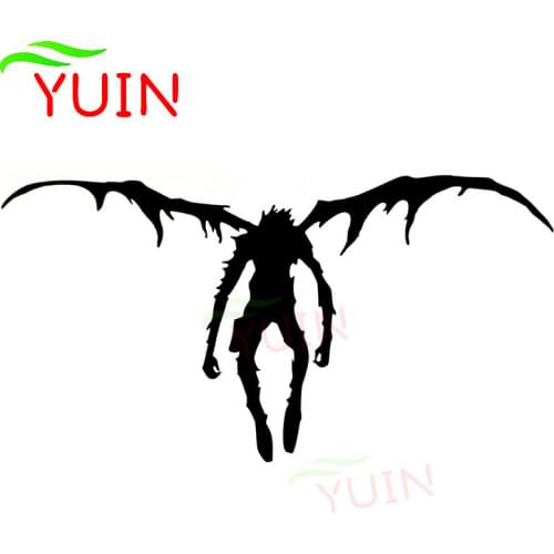 Death Note Ryuk CarSticker Fashion Personality Car Window Decoration PVC Waterproof Sunscreen Decal Black/White/Red/Laser/Silver
