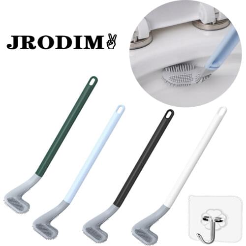 Wall-Mounted Long-Handled Toilet Brush Golf Brush Head Toilet Brush Cleaning Tool Home Bathroom Corner Cleaning