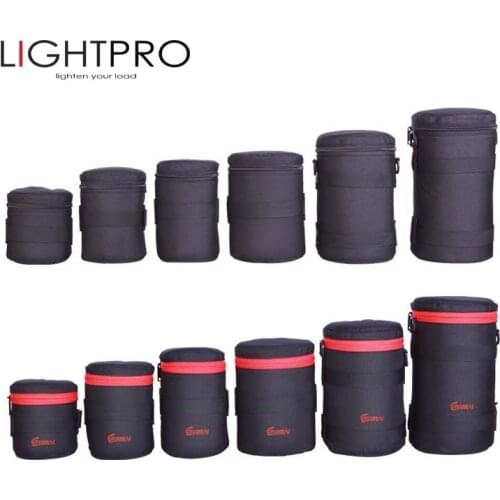 EIRMAI Nylon Functional Lens Bags DSLR Camera Lenses Pouch Bag High Quality Lens Case EIRMAI Waterproof SLR Lens Pouches